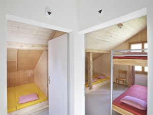 Naturfreundehaus Schrattenblick Schlafzimmer