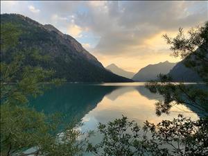 Rundwanderung am Plansee in Österreich