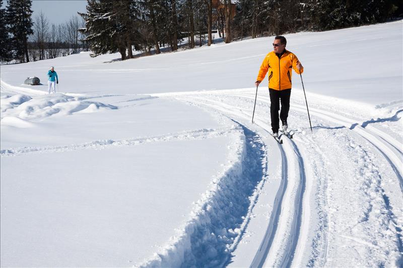 Loipen bei Pontresina