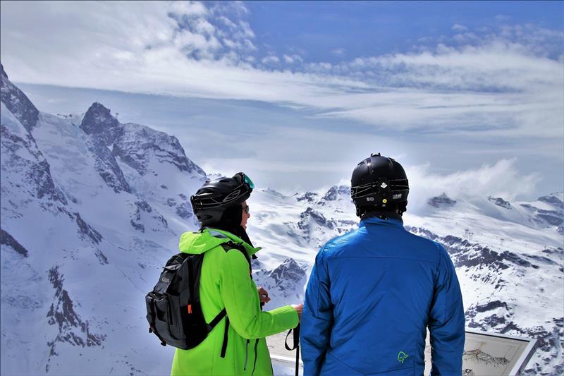 Skihütten in der Ostschweiz