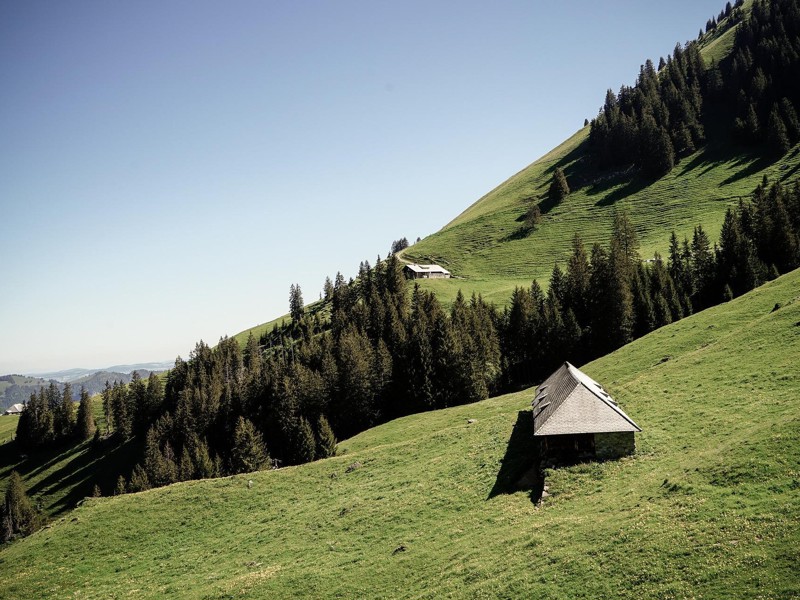 Panoramawanderung: Vom Schwarzsee in den Breccaschlund