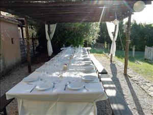 Group accommodation Casale Acquaviva Garden