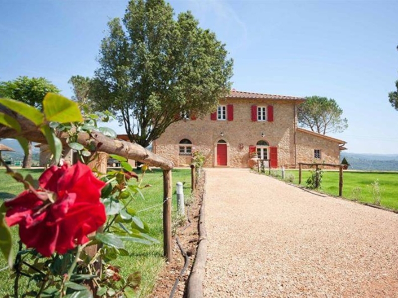 Group accommodation Podere Fonteinfrancia Location