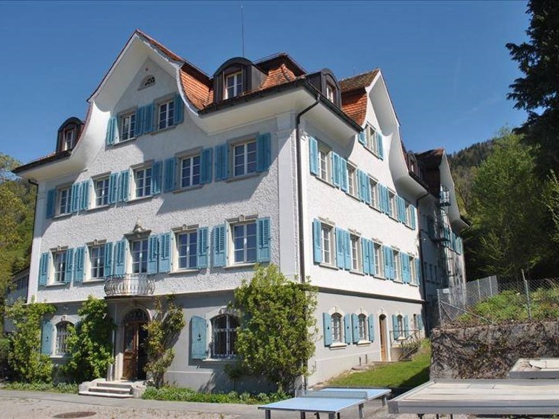 Seminar- and guest house Wirkstatt Auboden House view summer