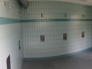 Holiday hostel Oberwald Showers
