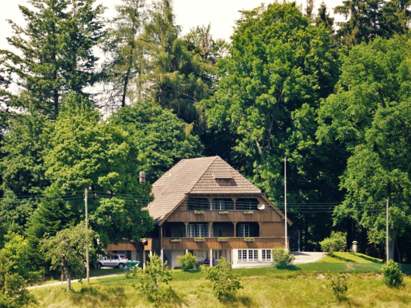 Ferienheim Oberwald Hausansicht