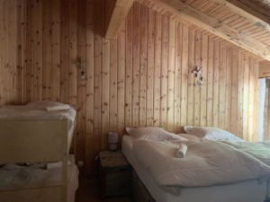 Gruppenhaus Auberge de Chindonne Schlafzimmer