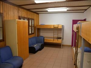 Pfadiheim La Sardoche Mehrbettzimmer