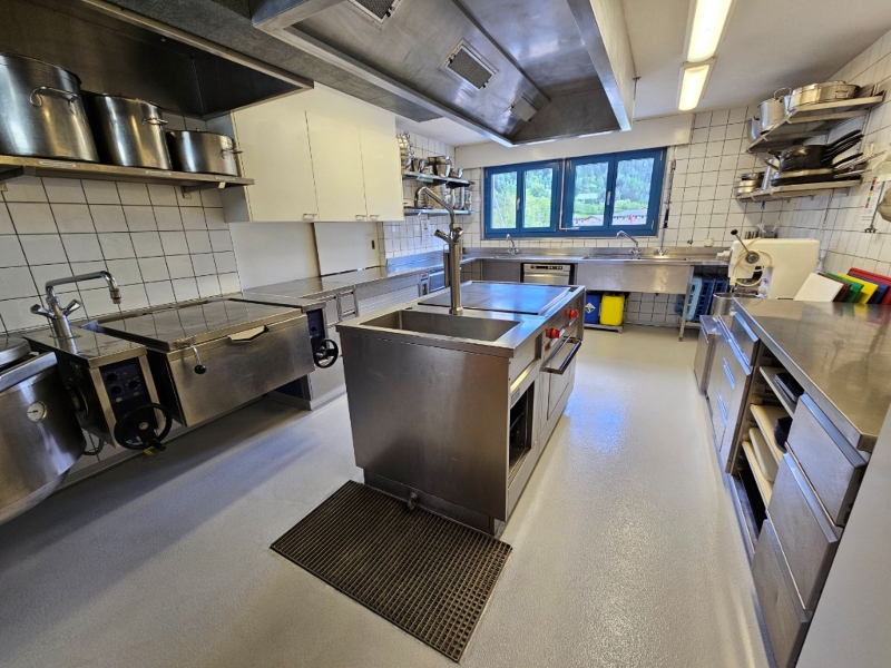 la cuisine spacieuse