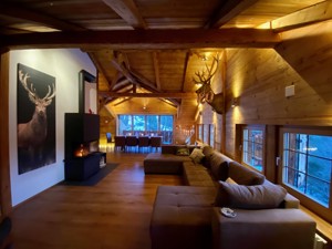 Chalet Metsch Wohnzimmer