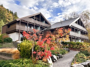 Holiday Hotel Engelhorn House view autumn