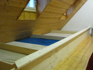 Pfadiheim Gstaldenbach Heiden Schlafzimmer