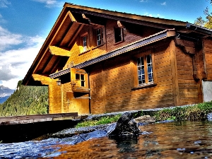 Group accommodation Alpenlodge House view