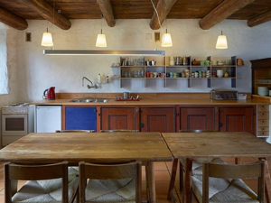 Casa Fienile Kitchen