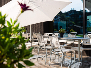 Jugendherberge wellnessHostel3000 Terrasse