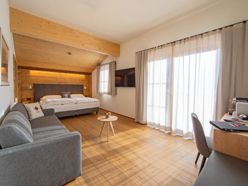 Hotel Schraemli's Lengmatta Davos Schlafzimmer