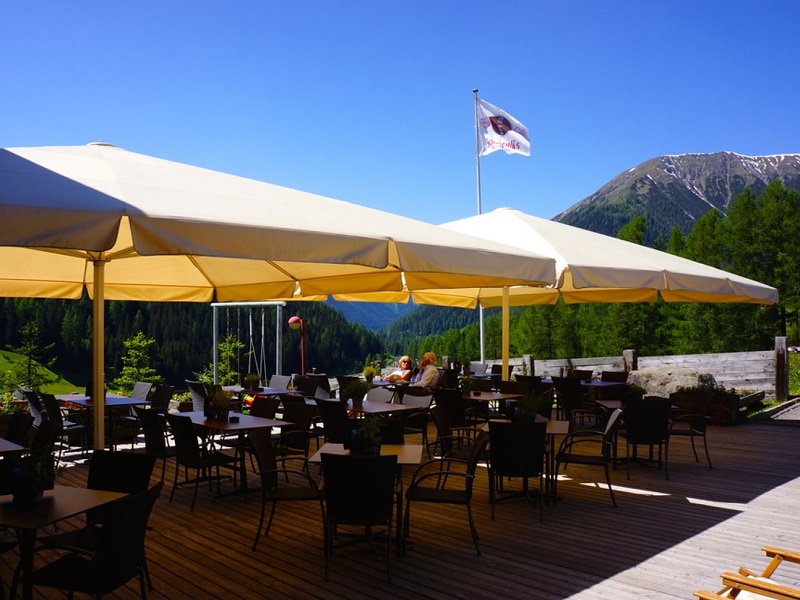 Hotel Schraemli's Lengmatta Davos Terrasse