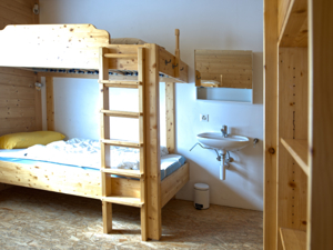 Ferienhaus Blinnensand Schlafzimmer