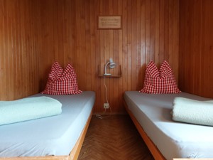 Ferienhaus Alpen Chalet Ruedy Hus Doppelzimmer