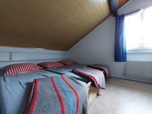 Ferienhaus Alpen Chalet Ruedy Hus Schlafzimmer