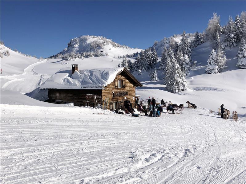 Ski hut Feldis