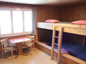 Gruppenunterkunft Camp Glaretsch Mehrbettzimmer