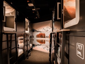 Capsule Hotel Alpine Garden