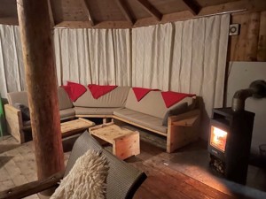 Berggasthaus Hühnerköpfe Wohnzimmer