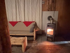Berggasthaus Hühnerköpfe Wohnzimmer