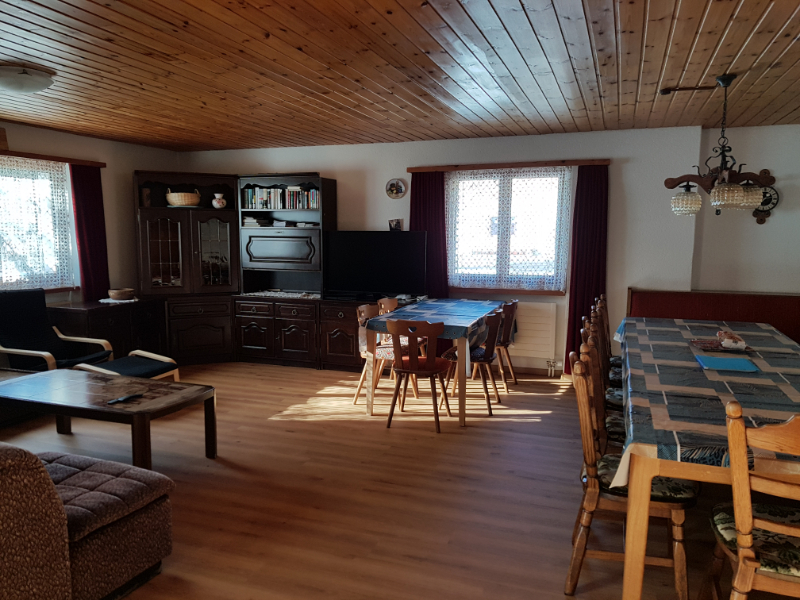 Gruppenhaus Plaun Grond Wohnzimmer