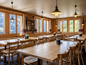 Berggasthaus Tälli Esszimmer