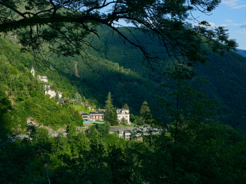 Ferienwohnung Wild Valley Ticino Vista Lage