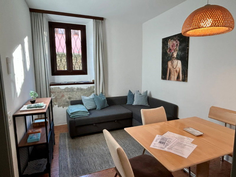 Appartements de vacances Córt di Amis Salle de séjour