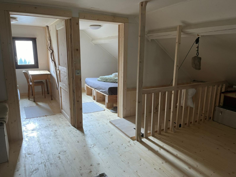 Mountain hut Heimelig Entrance area