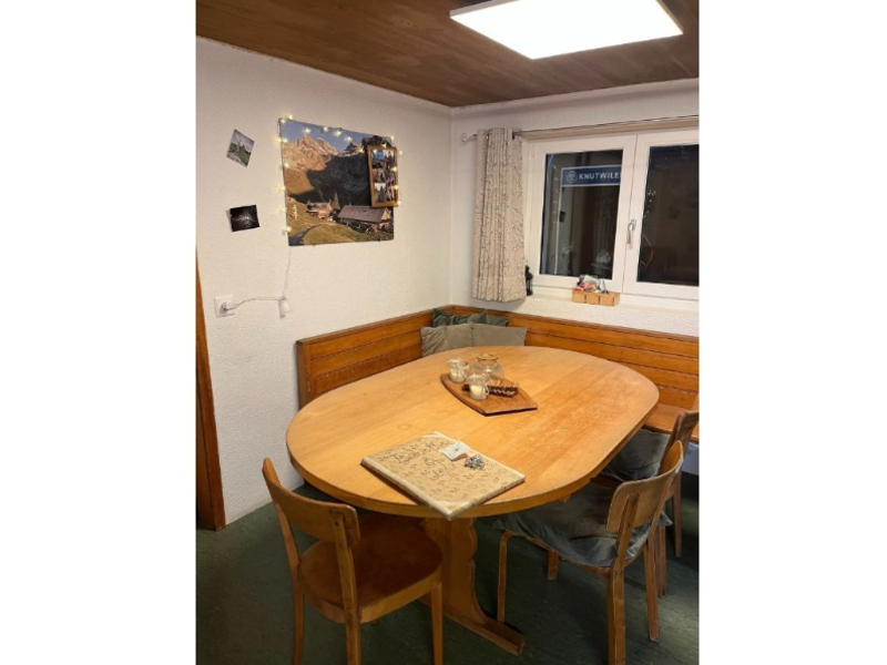 Mountain hut Heimelig Dining room