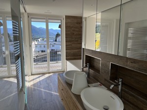 Ferienwohnung Jakobshornblick Badezimmer