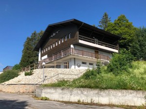 Chalet Le Refuge Hausansicht Sommer