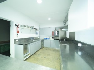 Chasa Tschlin Industrial kitchen