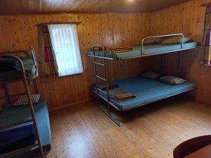 Group accommodation Schächenhütte Bedroom