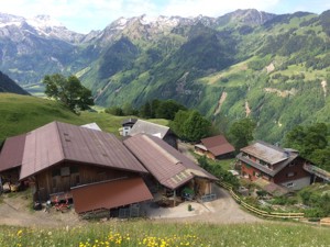 Ferienwohnung Sunnigberg Lage Sommer
