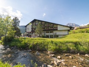 Lodge Berg & Bett Säntis Lodge Vue de la maison été