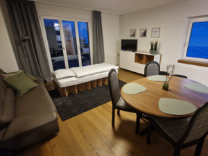 Ferienhaus Haus am Rain Esszimmer