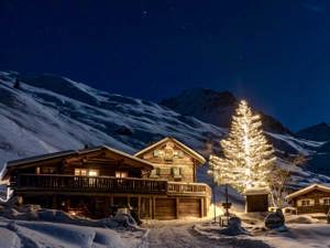 Mountain hostel Heimeli House view