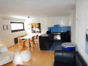 Ferienwohnung Chalet Gruebi Esszimmer