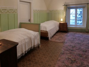 Ferienhaus Chesa Orta Schlafzimmer