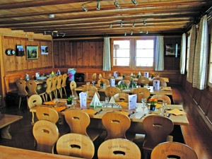 Club house Eseltritt Dining room