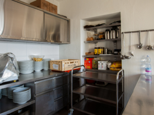 Youth Hostel Scudellate Kitchen