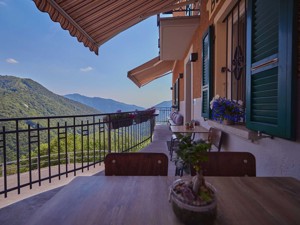 Osteria Manciana Vue de la maison été