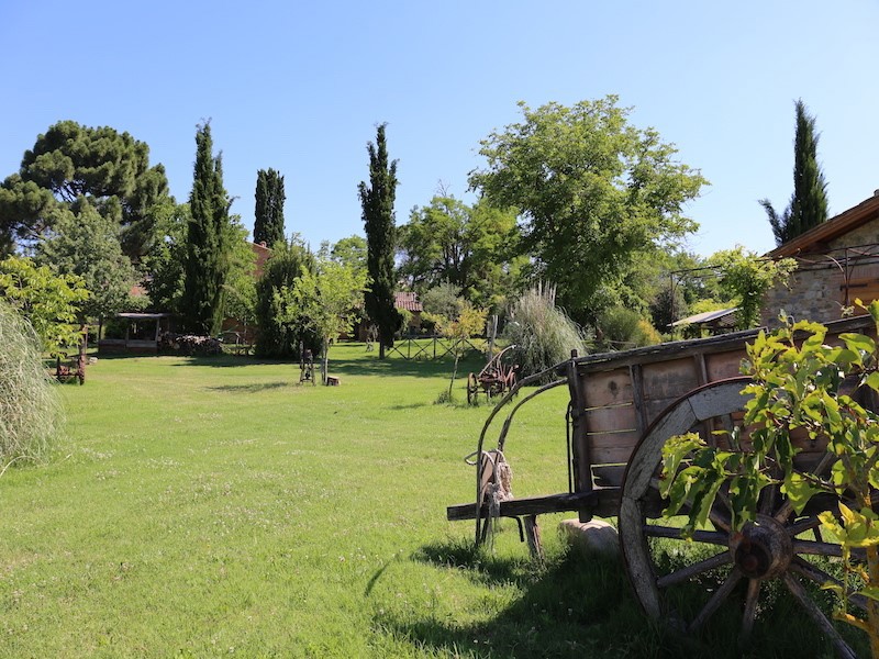 Borgo Santa Maria Garten Sommer