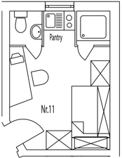 Appartements de vacances Haus Marlies Plan d'étage